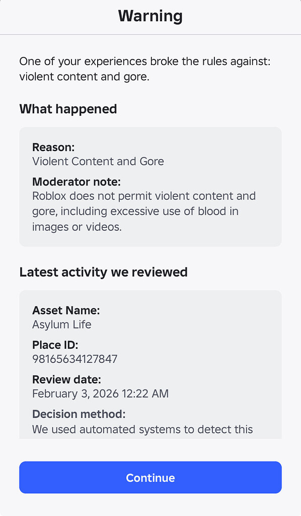 Game Falsely Deleted By AI For Violent Content And Gore Platform 2 598x1024 
