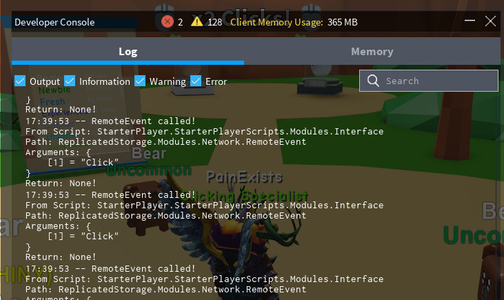 Remote Spies And Hacking Scripting Support Developer Forum Roblox 