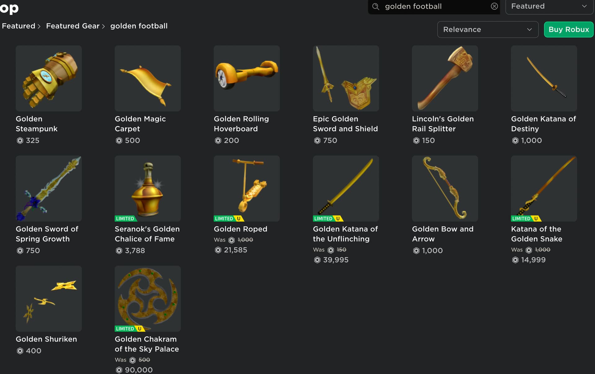 How To Get Every Gear With The Catalog API Scripting Support 