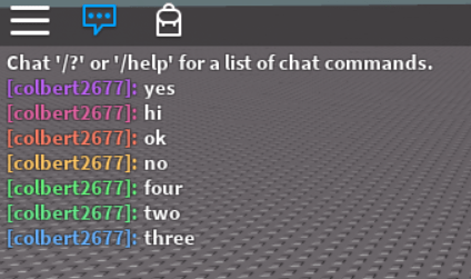 Rainbow Chat Applying Color To The Wrong People Scripting Support 