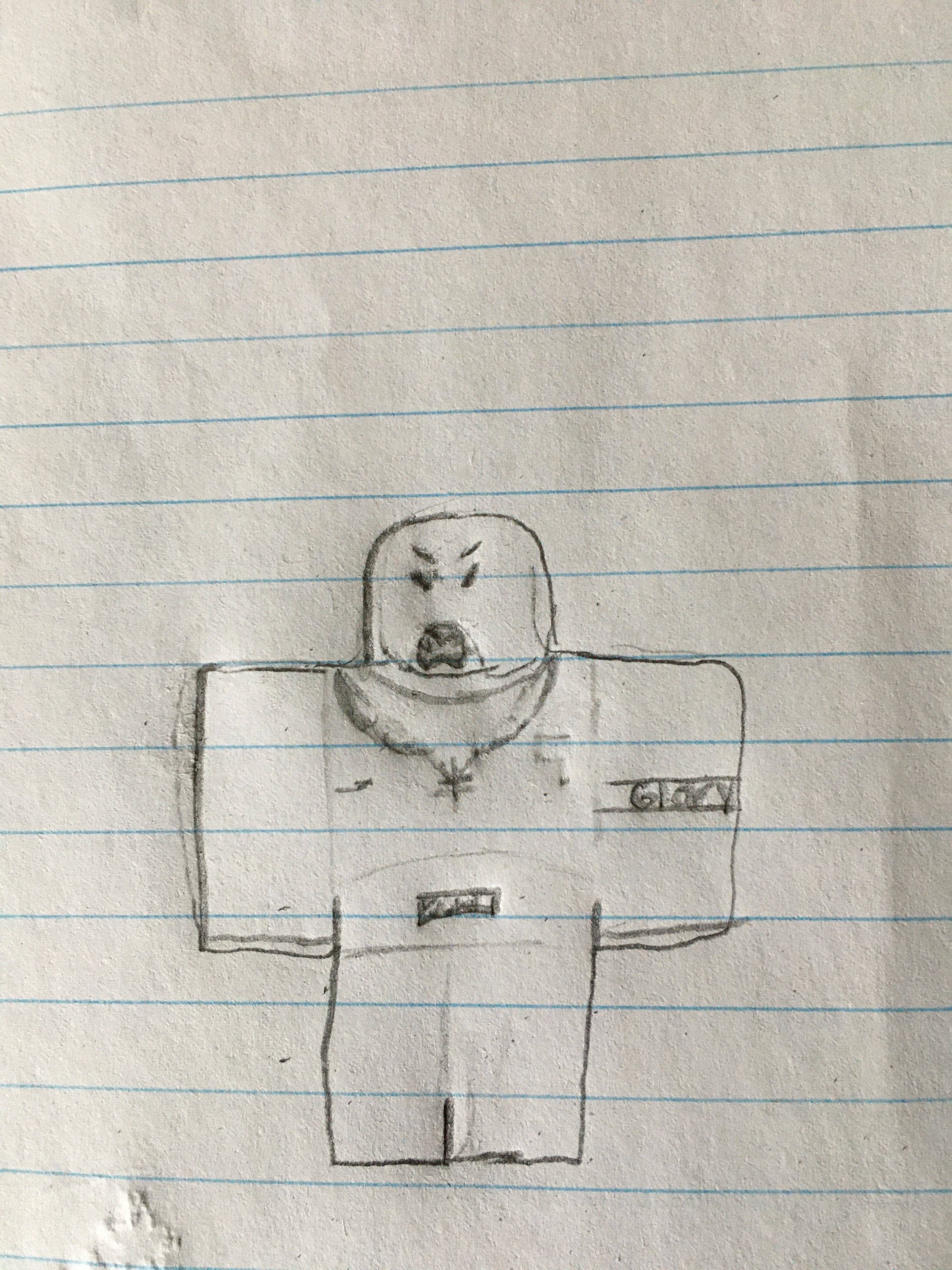 How To Draw Roblox Characters Step By Step 