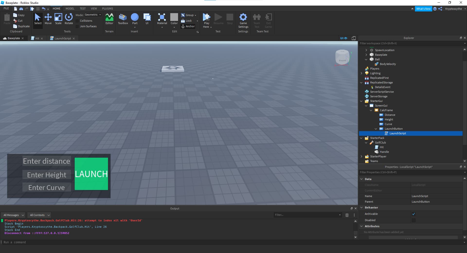 Body Velocity Not Working Scripting Support Developer Forum Roblox 