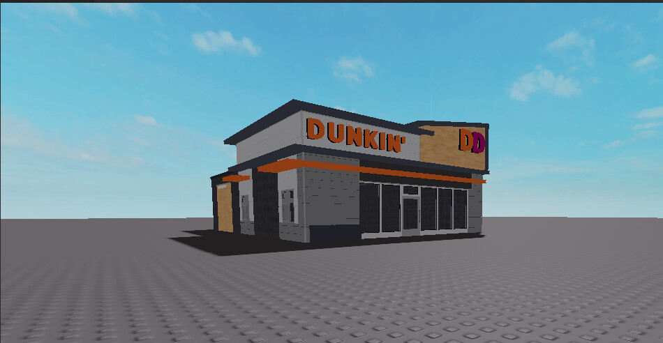 Dunkin Donuts Build Creations Feedback Developer Forum Roblox 