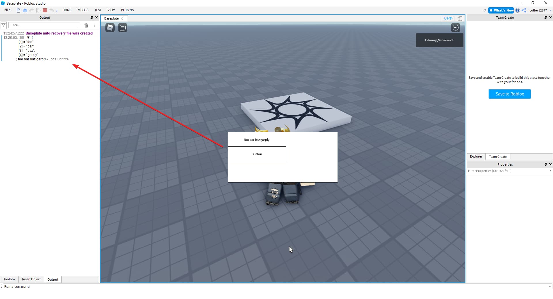 Roblox S Split Function Sending Nil Output Scripting Support 