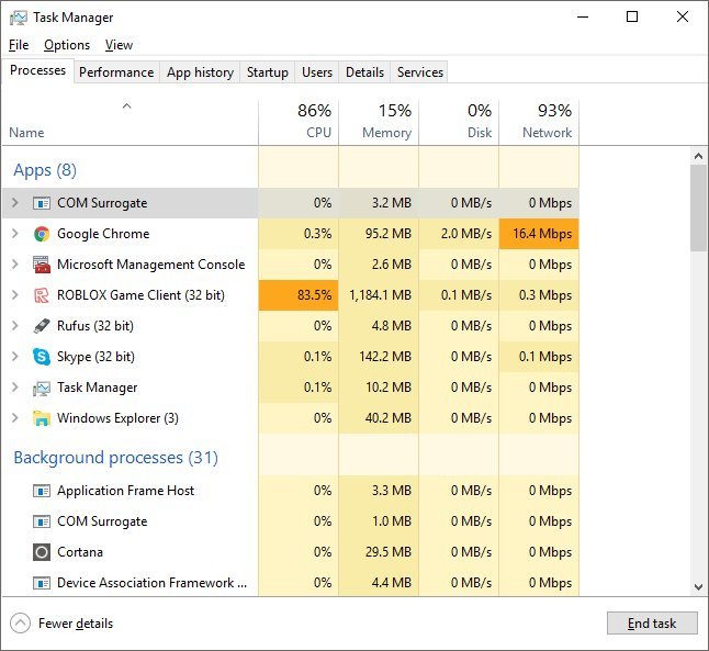 ROBLOX Is Killing My CPU Engine Bugs Developer Forum Roblox 