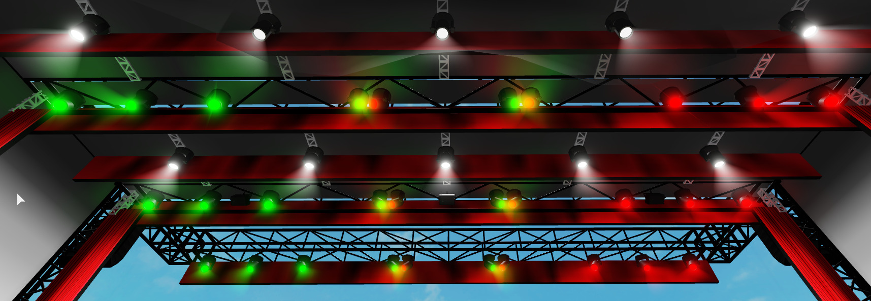 DmxP Stage Lighting Project Based On Real Life Dmx Creations 