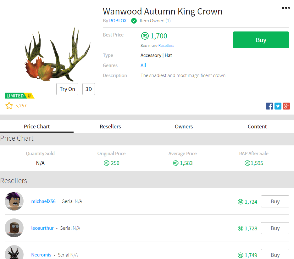Users Are Able To Get Wanwood Autumn King Crown For Free Website Bugs 