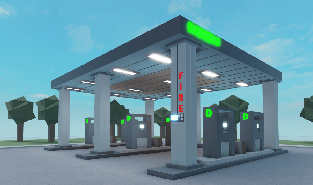 Gas Station Build Creations Feedback Developer Forum Roblox 