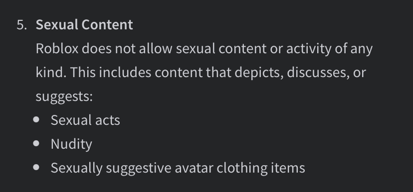 Experience Guidelines Age Parental Controls 