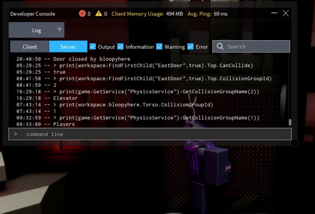 Collision Groups Broke Entirely Part Doesn T Collide With Me Despite 
