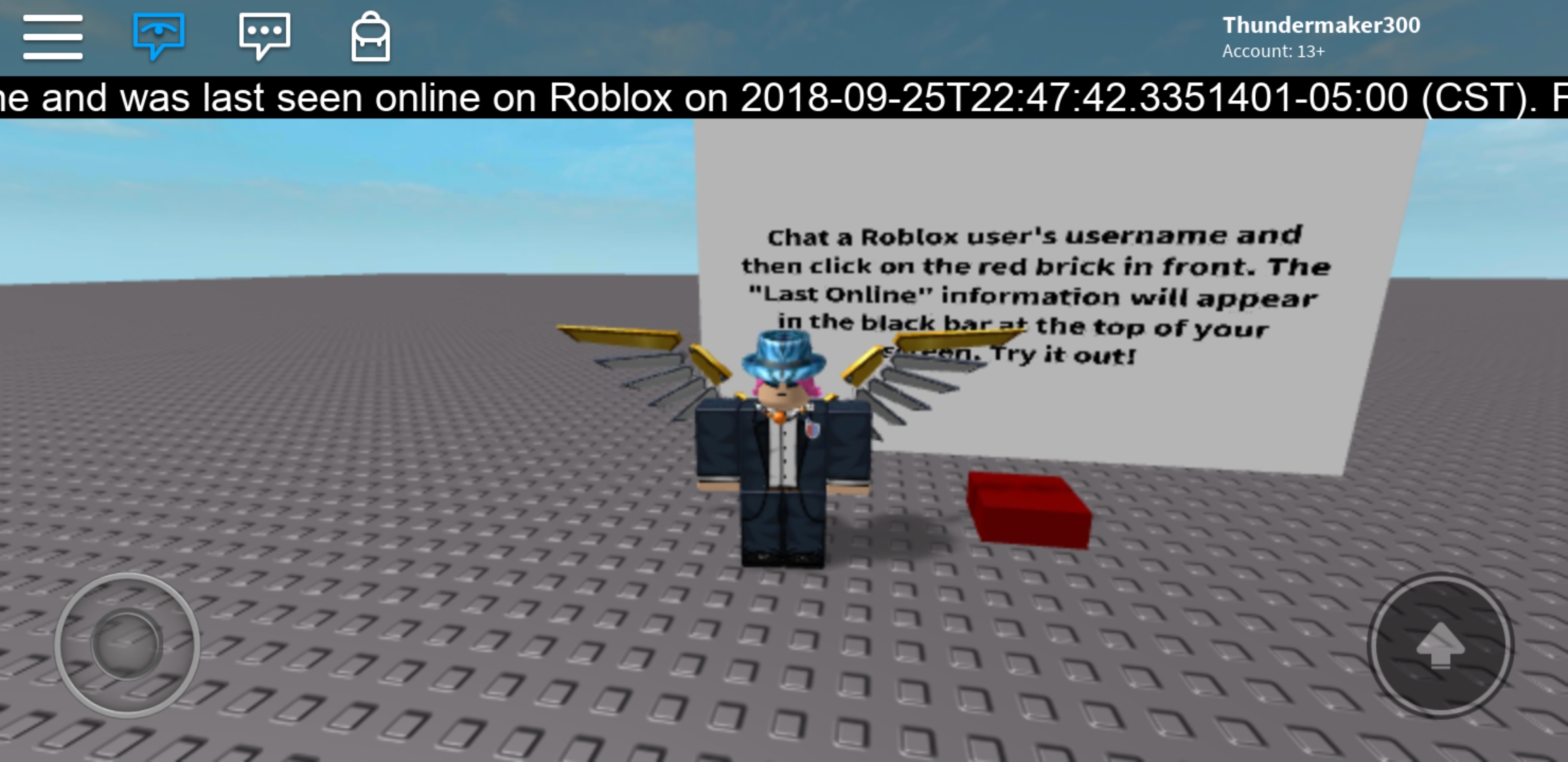 Made A Quick Place That Shows The Last Online Date Time Of Roblox Users 