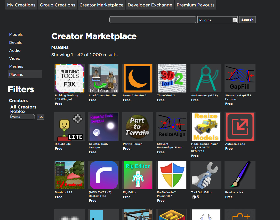 Creator Marketplace Search On Audio Returns Very Little Content 