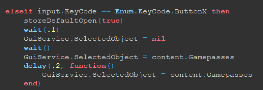 Gamepad X Button Selecting Leaderboard Scripting 