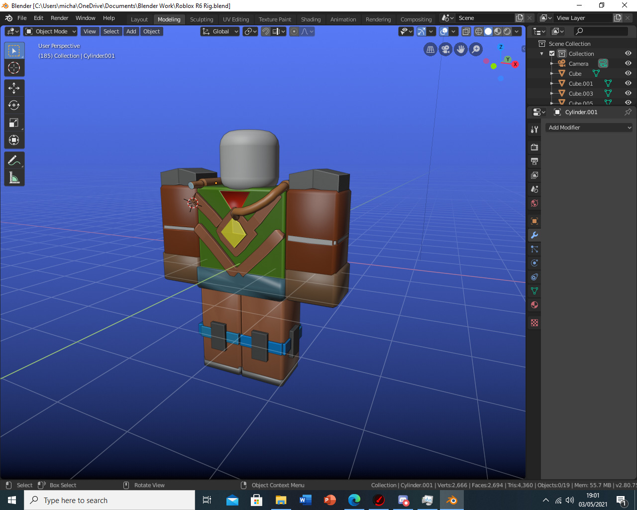My First Low Poly 3D Clothing Creations Feedback Developer Forum 
