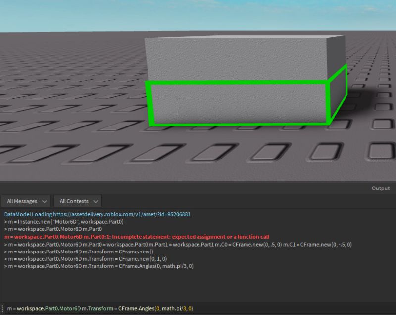 Motor6d Transform Works On Server But Not When 2 Players Play The Game Scripting Support - Best Space Patterns in Retina