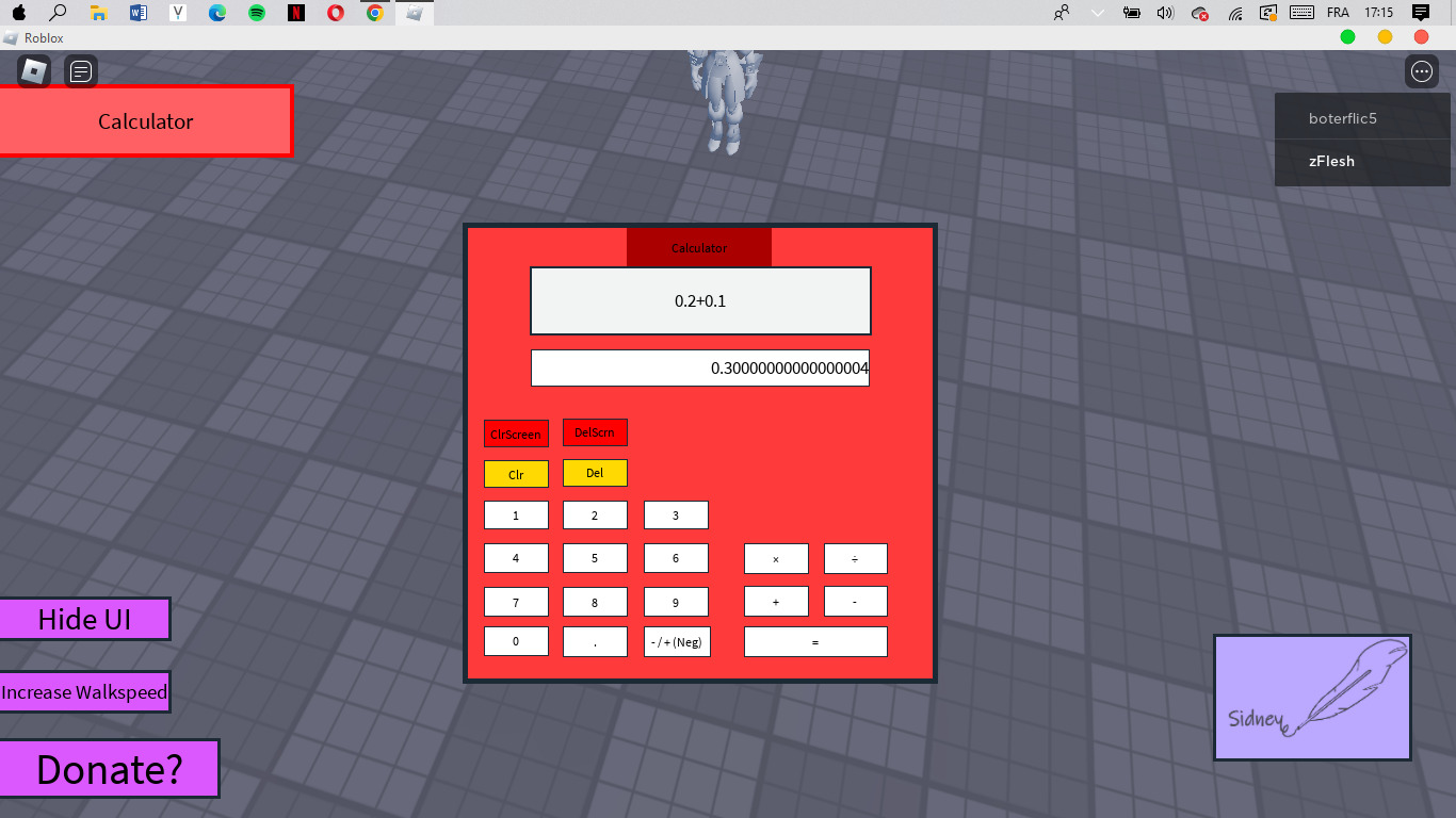 Feedback On My Calculator Creations Feedback Developer Forum Roblox 