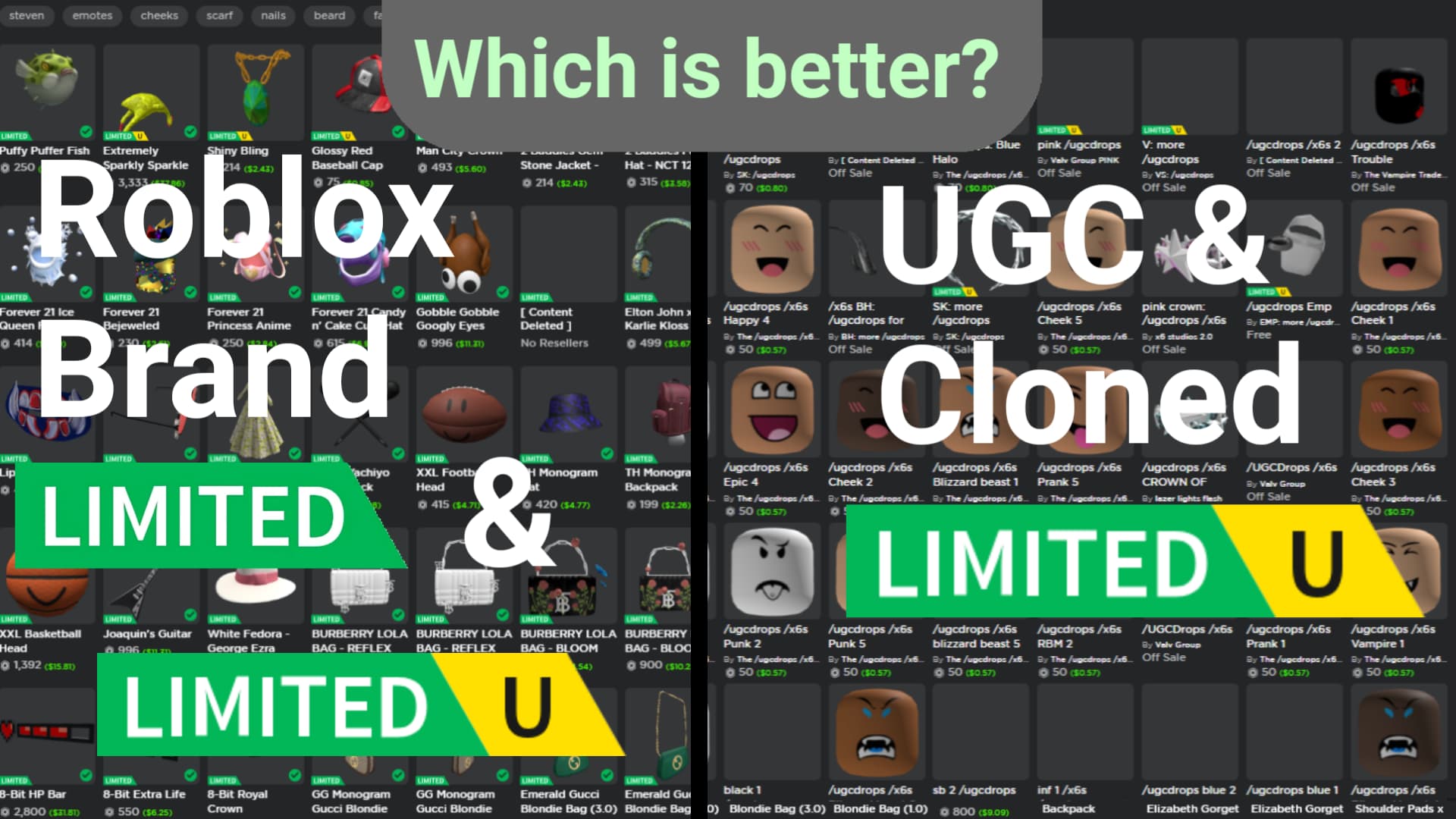 Bring Back Roblox Brand Tradable Limiteds To Roblox Platform Usage 
