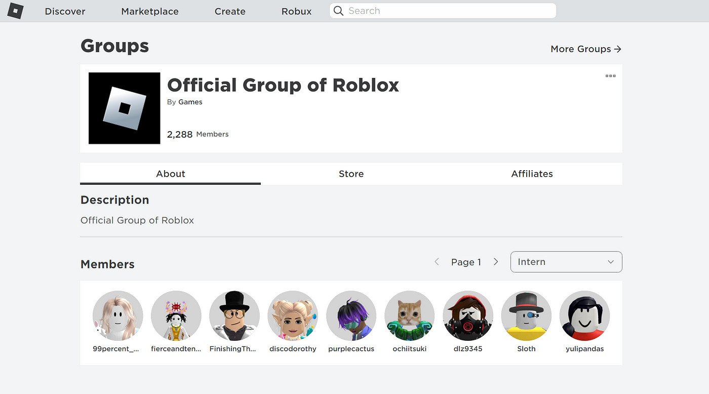 Unable To See Group Members On Any Group Roblox Application And 