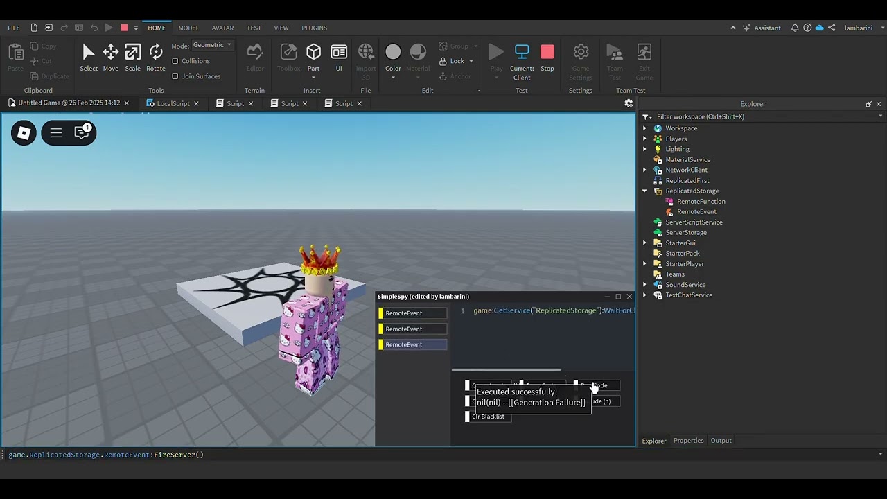 Remote Spy For Roblox Community Resources Developer Forum Roblox 