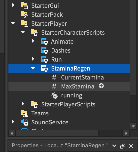 Stamina Scripting Support Developer Forum Roblox 