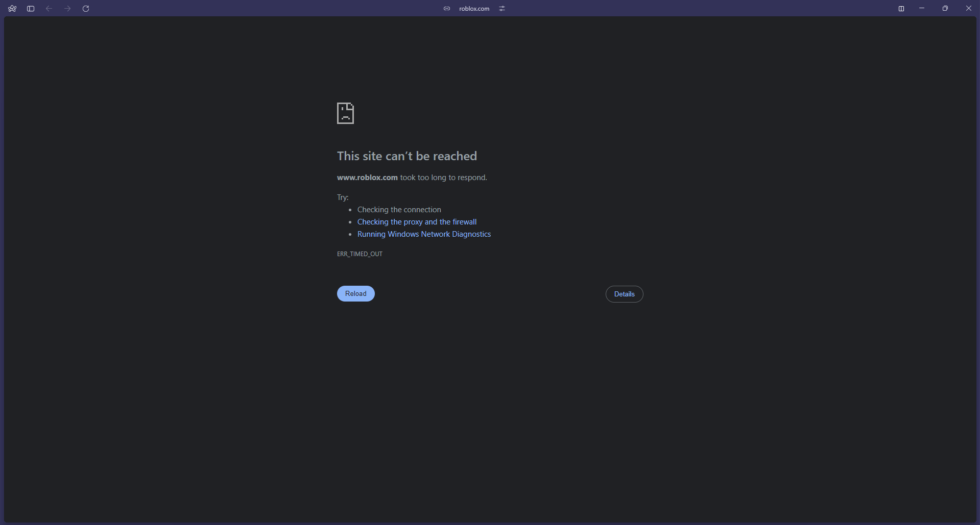 Roblox Is Blocking My IP Address Website And Application Roblox 