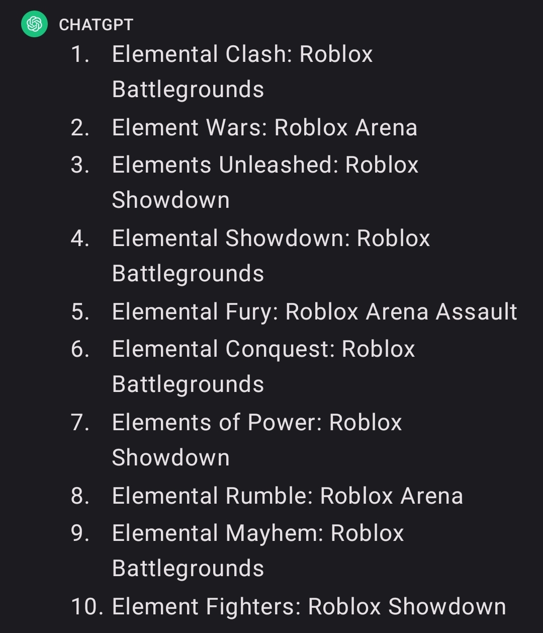 Give Me Some Game Name Suggestions Game Design Support Developer 