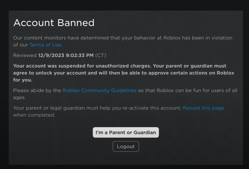 Disputed Charges Ban Platform Usage Support Developer 
