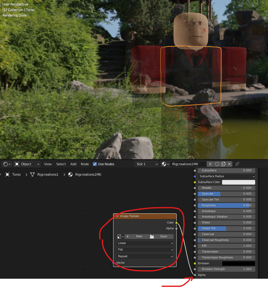 Blender Why Is My Model Transparent When Rendered Art Design 