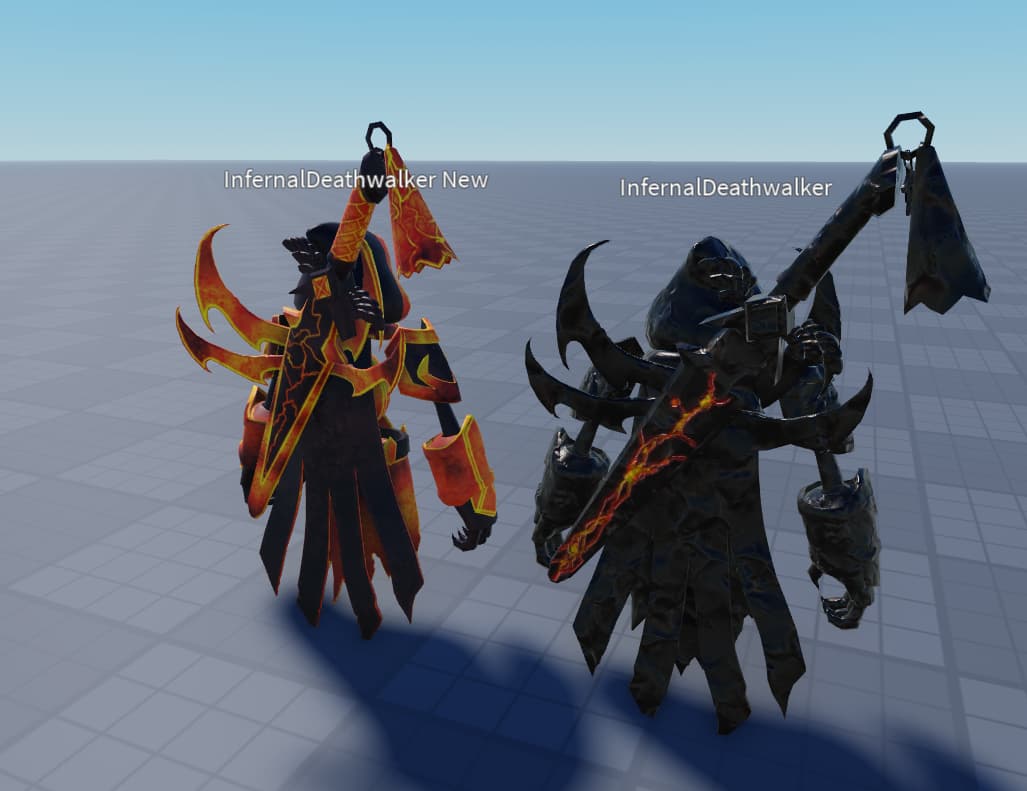 Infernal Deathwalker Needs Texture Catalog Asset Bugs 