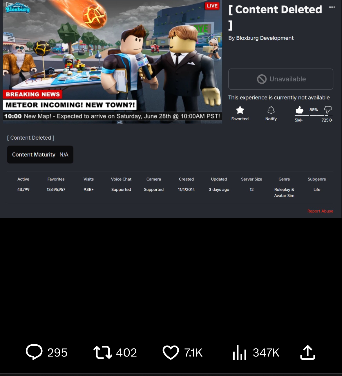 False DMCA Ban Moderated By Automated Means Platform Usage Support 