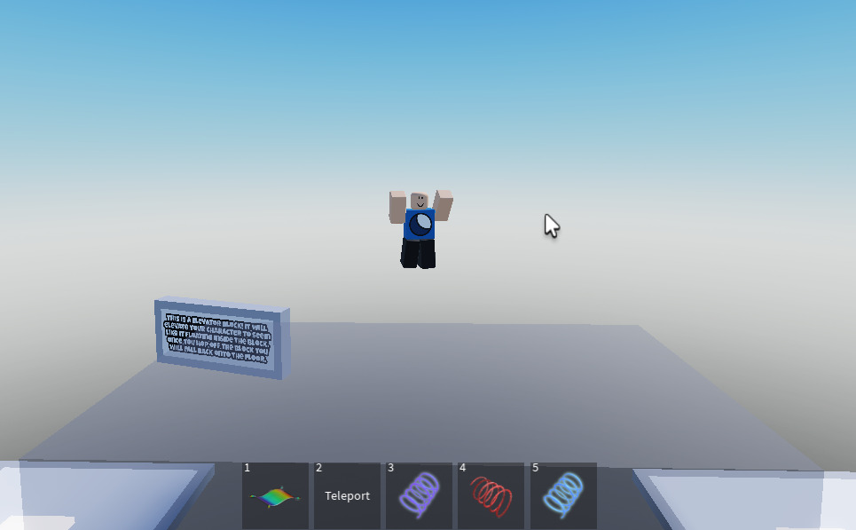 Player Floats In A Block Scripting Support Developer Forum Roblox 