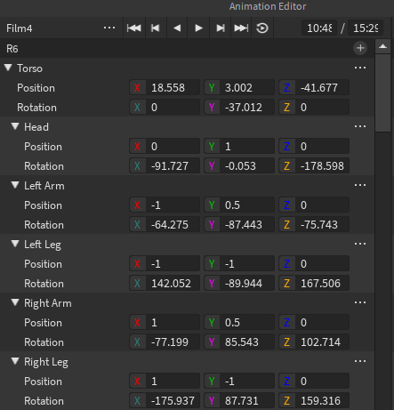 Help With Script Character S Workspace CFrame To Keyframe CFrame 