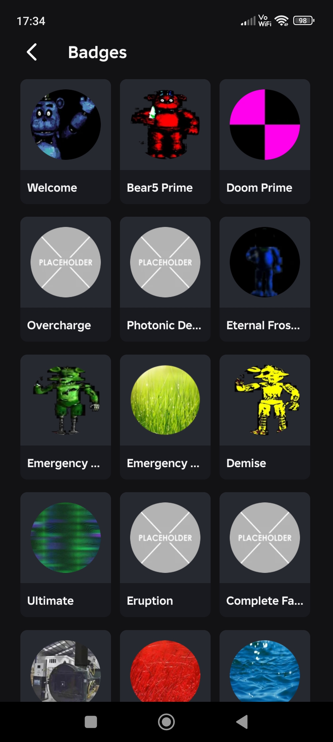 New Badge Overview On The App Is Missing Obtainment Stats Roblox 