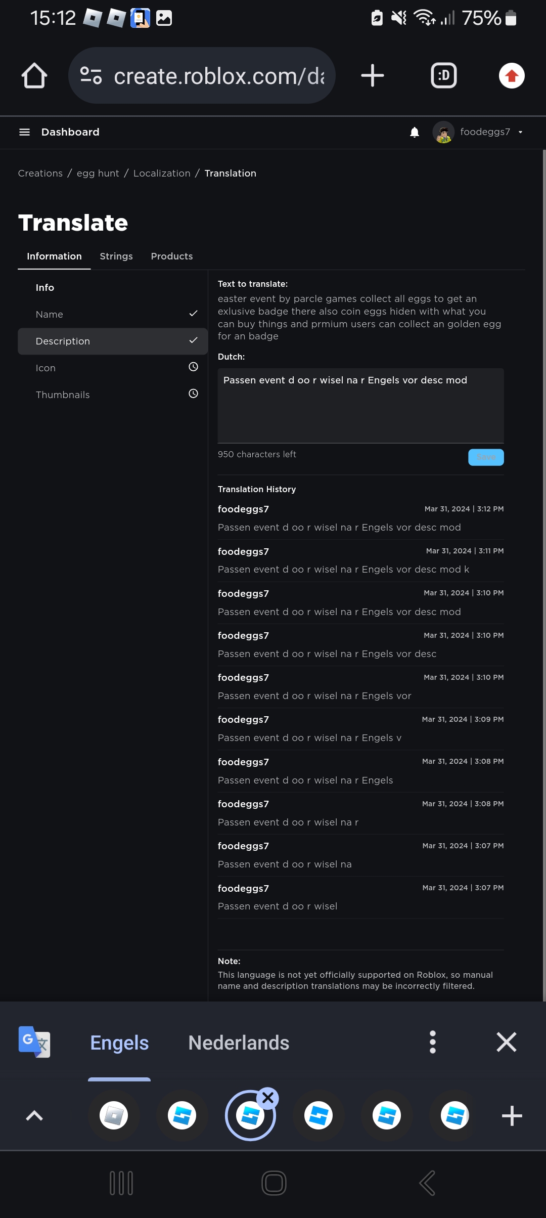 Automatic Translation Now Available Between 16 Languages 