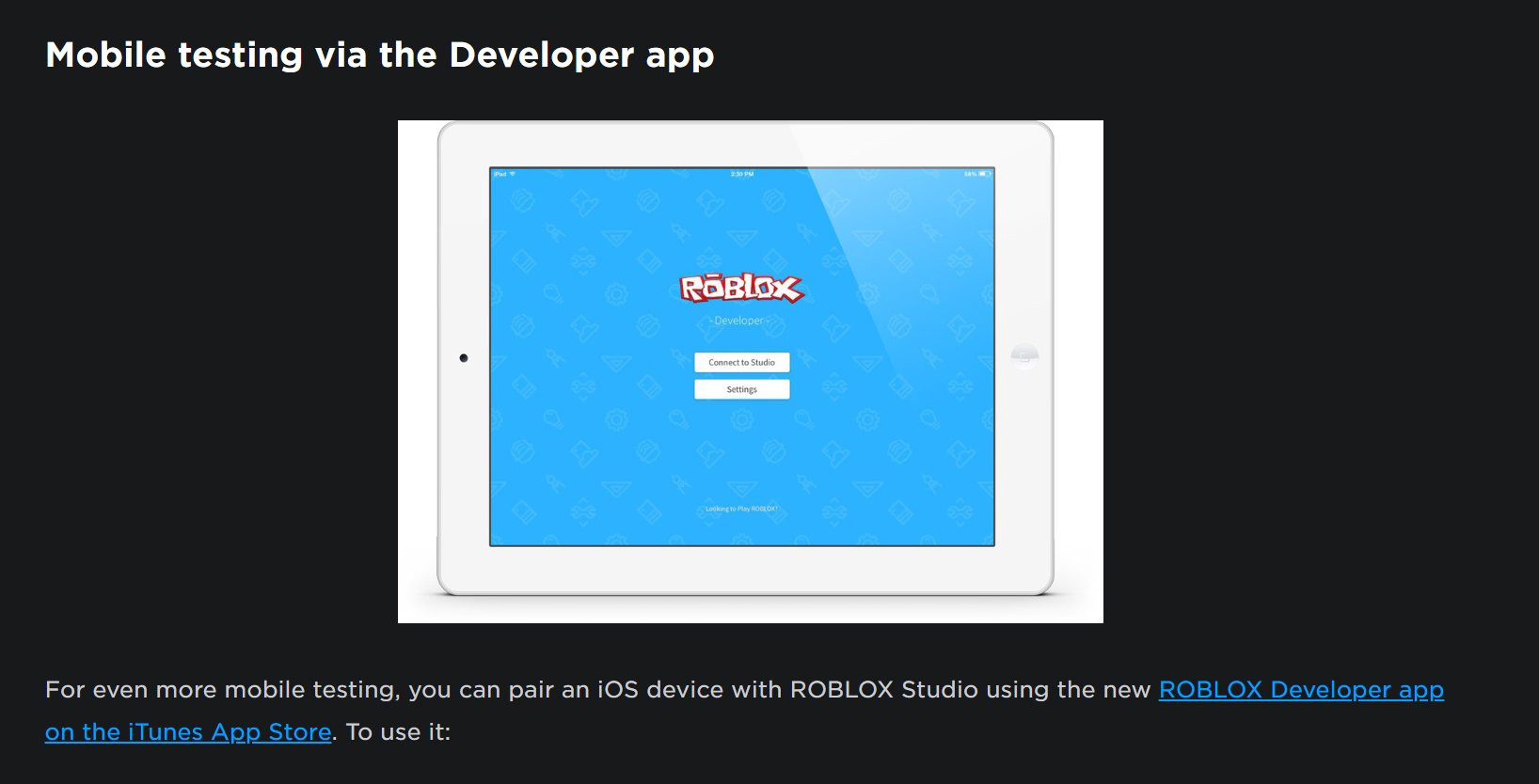 Better Mobile Integration With Studio Studio Features Developer 