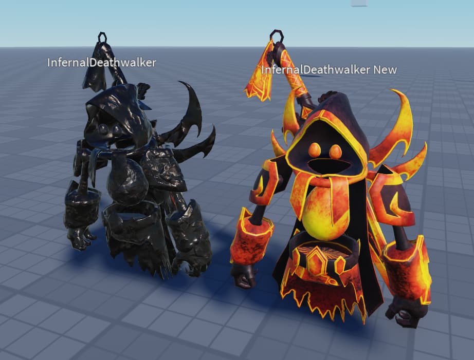 Infernal Deathwalker Needs Texture Catalog Asset Bugs 