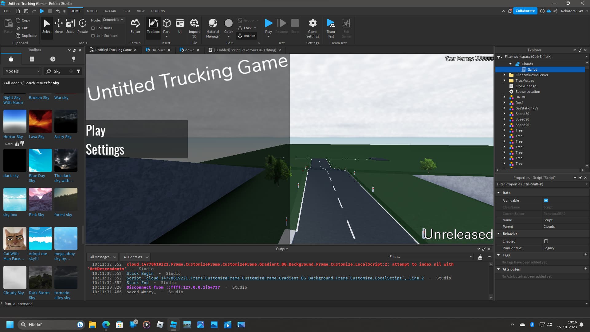 Clouds Are Innacurate In Studio Editor With The Rendering Quality Set 