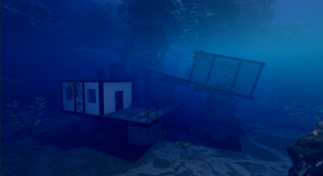 Map For My Underwater Horror Game Also What Lighting To Use 
