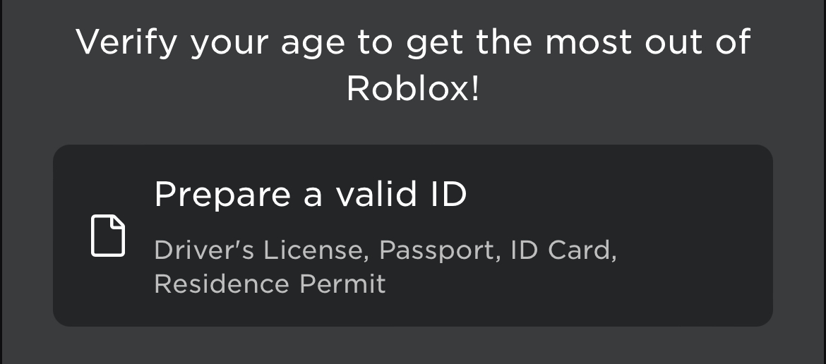 Roblox VC With An Expired Passport Platform Usage 