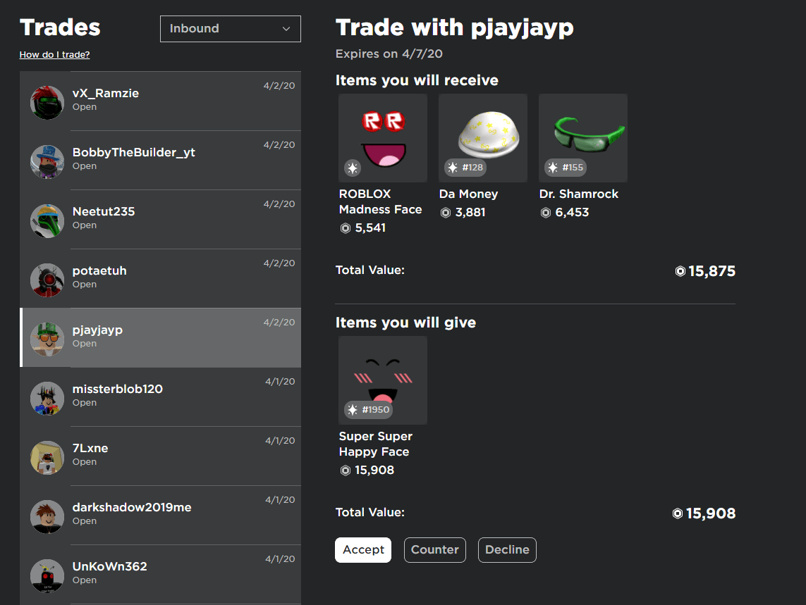 New Trades Page Available For All Users Developer 