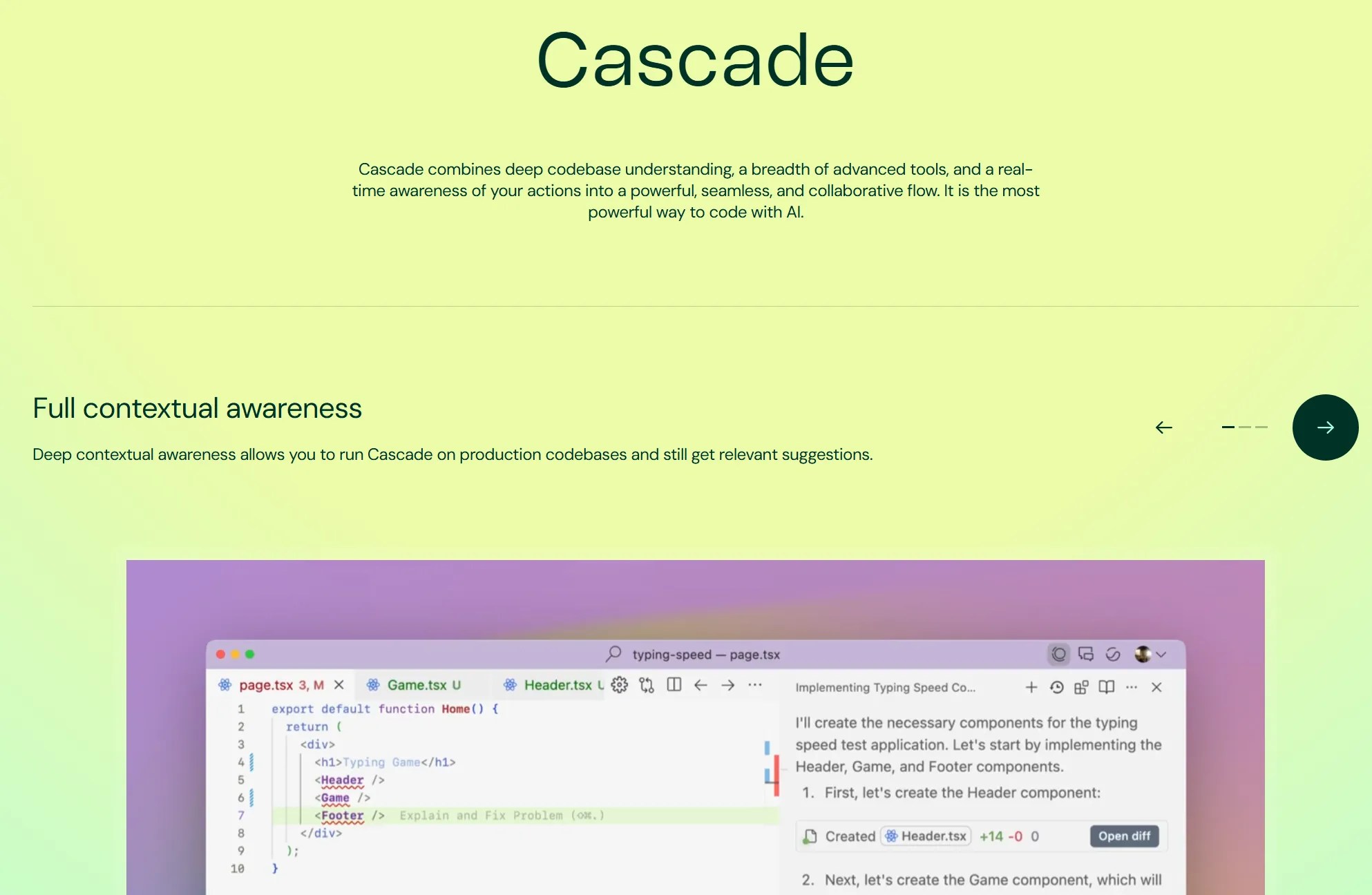 Cursor vs Windsurf 比較で見る Windsurf Cascade のコンテキスト理解イメージ