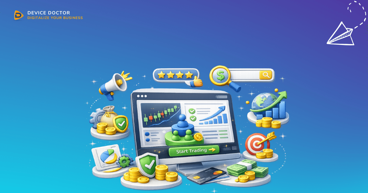 Forex Broker Website Design