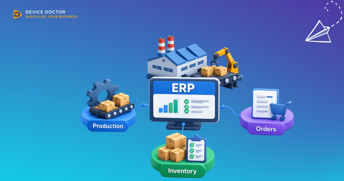 Manufacturing ERP software