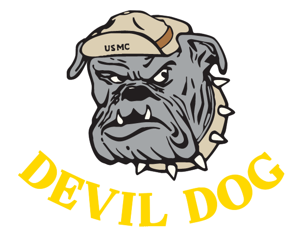Usmc Devil Dog Logo - Mountain Texture Collection - HD Quality