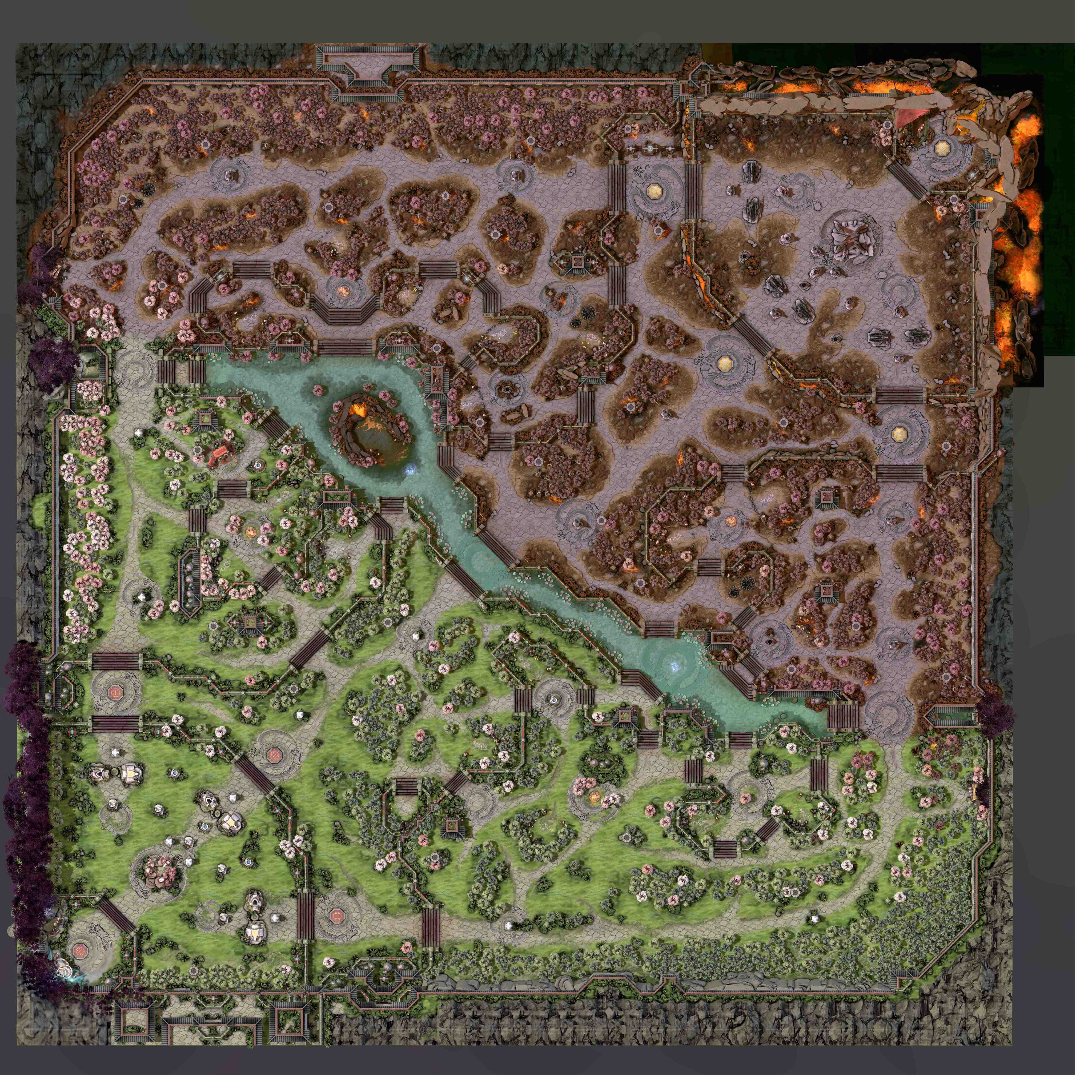 Dota 2 Map Images Dotamap3 25 