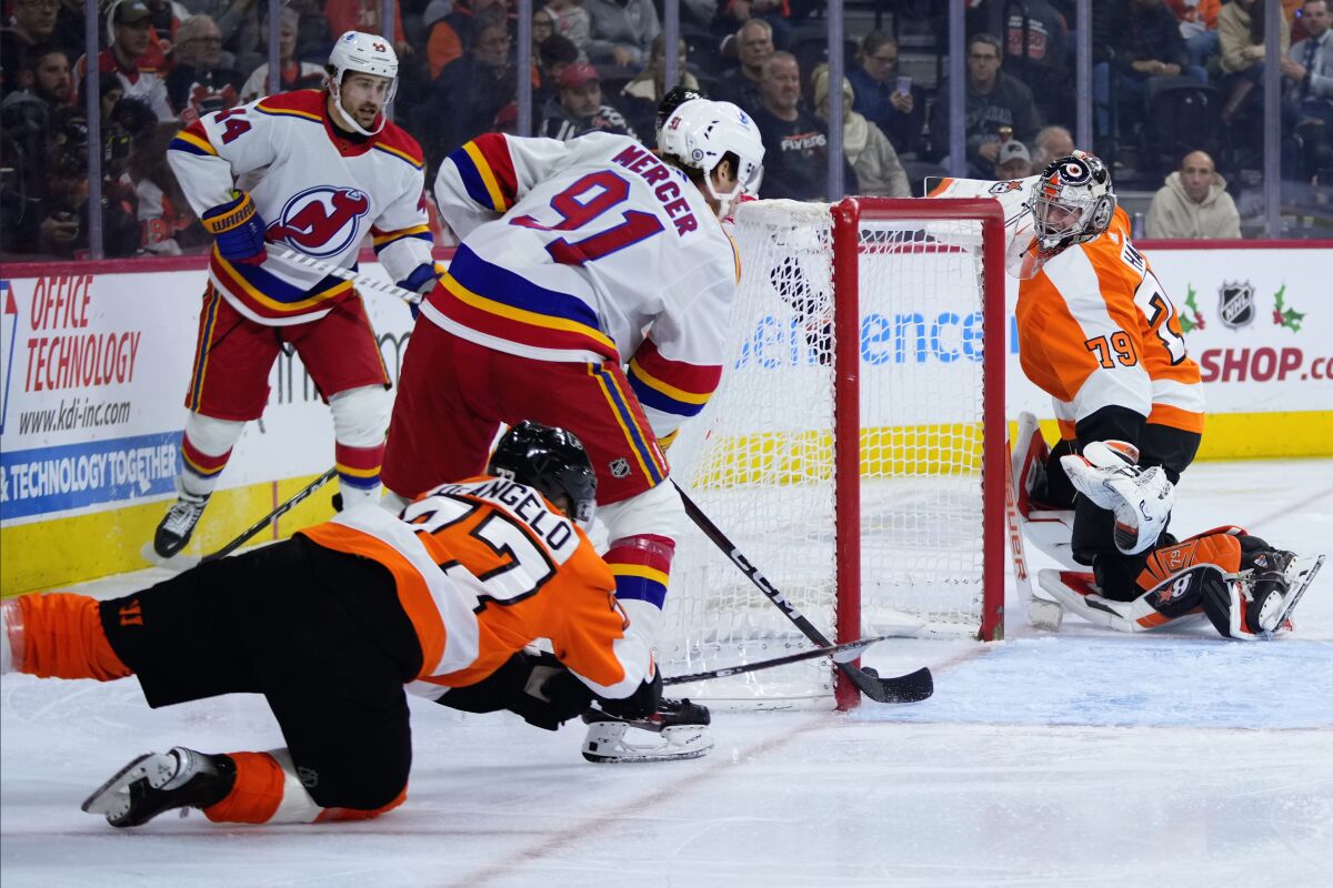 Devils Capture Ugly Victory In Philadelphia