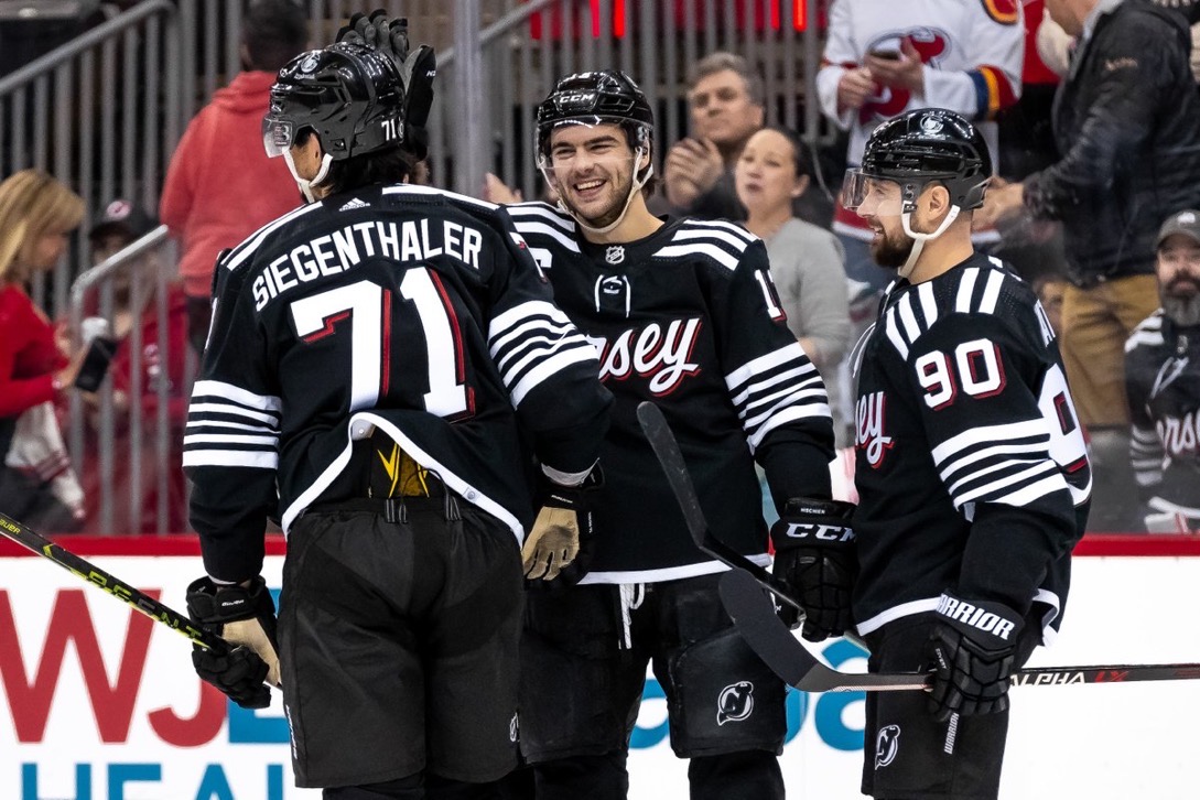 Devils Clinch Round One Home Ice, Jack Hughes Breaks Record
