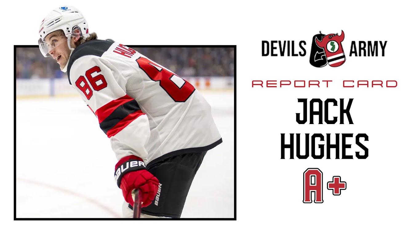 DAB Report Card: Jack Hughes, F