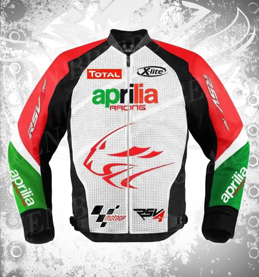 aprilia leather jacket
