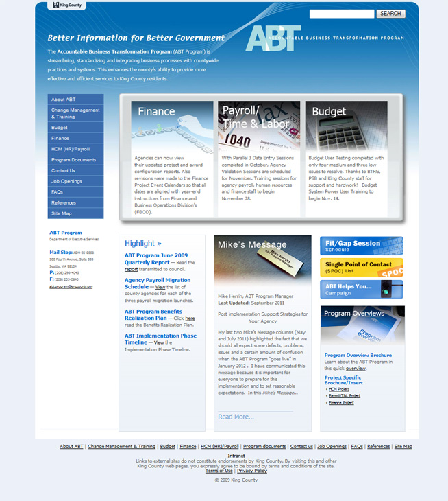 ABT Intranet (Home)